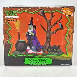 2008 Lemax Spooky Town Magical Potion Table Accent Figurine New In Box